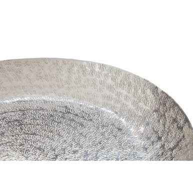 Kensington Townhouse Safia Silver Finish Plate