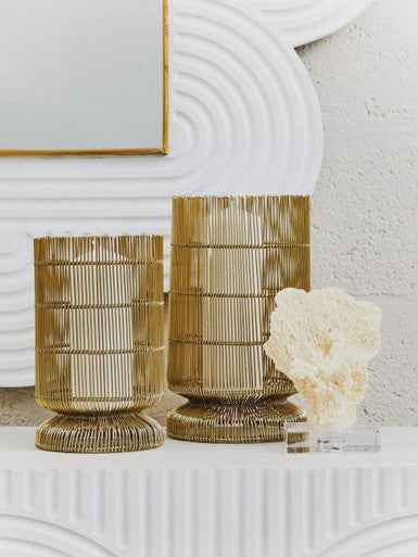 Martina Small Wire Candle Holder