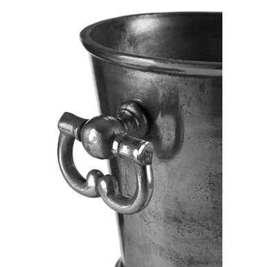 Rustic Antique Silver Wine Cooler