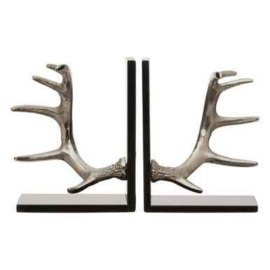 Set Of 2 Antler Bookends