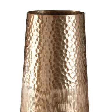 Solis Gold Finish Vase