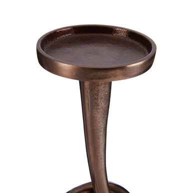 Kensington Townhouse Twist Bronze Candle Holder