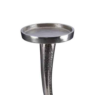 Kensington Townhouse Twist Nickel Candle Holder