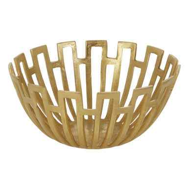 Delphi Large Gold Finish Bowl