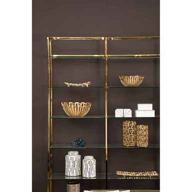 Delphi Large Gold Finish Bowl