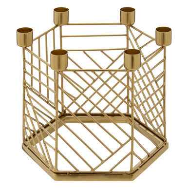 Martina Hexagonal Candle Holder