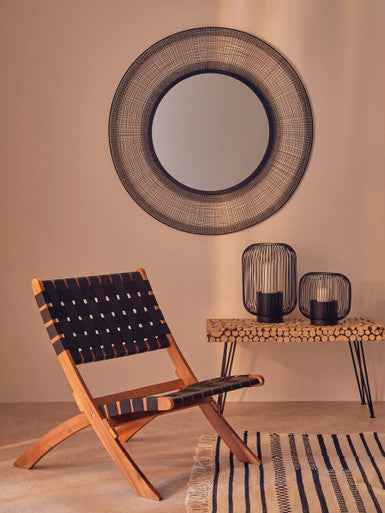 Trento Large Black Lantern