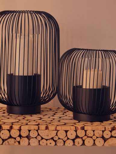 Trento Large Black Lantern