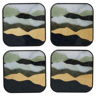 Celina Set Of Four Square Coasters