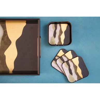 Celina Set Of Four Square Coasters