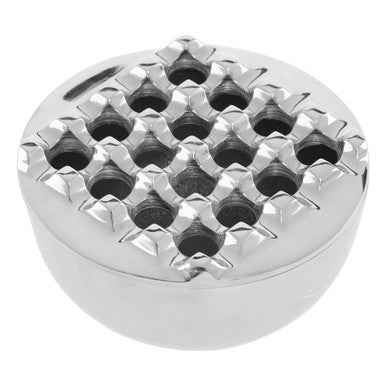 Churchill Nickel Finish Ashtray