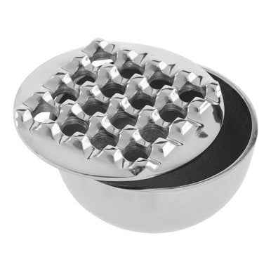 Churchill Nickel Finish Ashtray