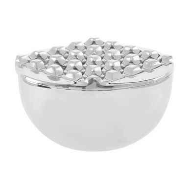 Churchill Nickel Finish Ashtray