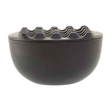 Churchill Black Nickel Finish Ashtray