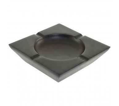 Churchill Black Nickel Finish Square Ashtray