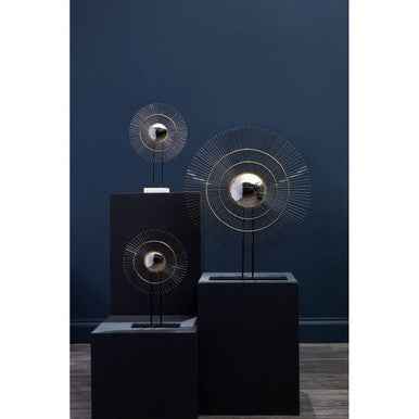 Mirano Metallic Finish Quill Sculpture