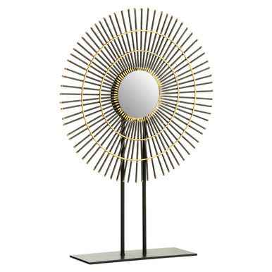 Mirano Small Metallic Finish Quill Sculpture