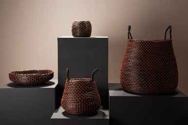 Bora Seagrass Basket Planter