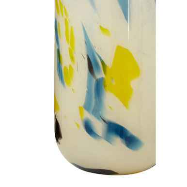 Carra Large Abstract Design Glass Vase
