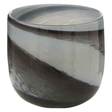 Carra Grey and Black Planter