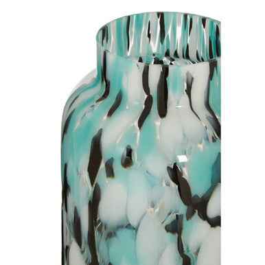 Calla Medium Speckle Effect Glass Vase