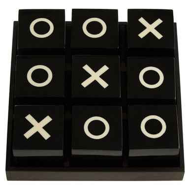 Churchill Games Large Black and White Noughts & Crosses Game