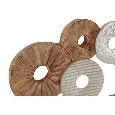Elementi 7 Disc Wooden Sculpture