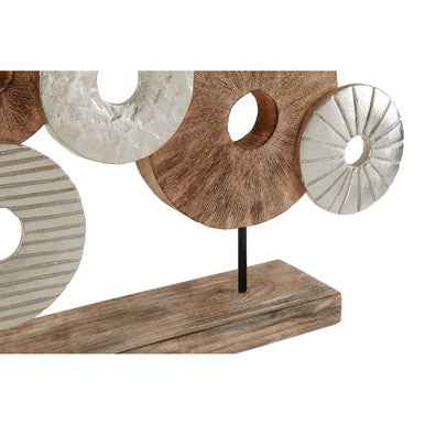 Elementi 7 Disc Wooden Sculpture