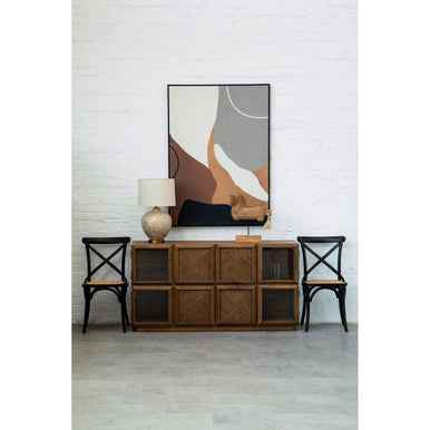 Fidra Natural Wood Horse Sculpture