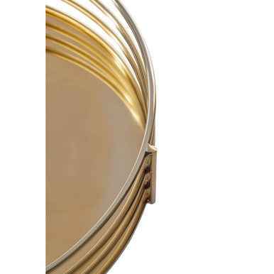 Astro Round Gold Tray