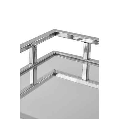 Cruzar Silver Square Tray