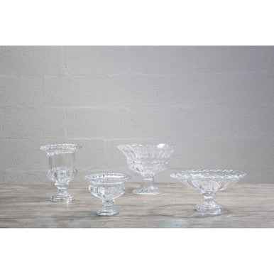 Savita Footed Vase with Wide Lip