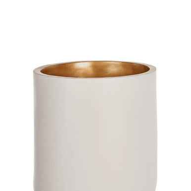 Darnell Small White Planter