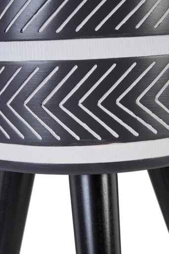 Darnell Large Chevron Planter