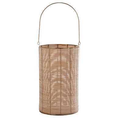 Malacca Large Hurricane Candle Holder