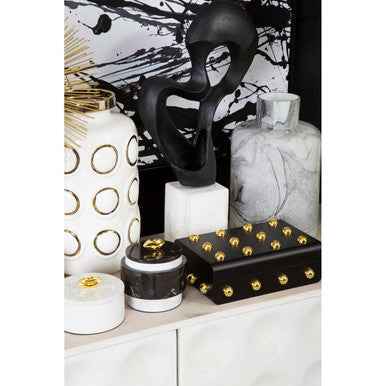 Frida Black Trinket Box