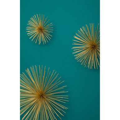 Mirano Set Of 3 Gold Finish Wall Decor
