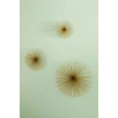 Mirano Set Of 3 Gold Finish Wall Decor