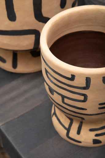 Barren Earthenware Planter