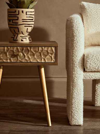 Barren Earthenware Planter