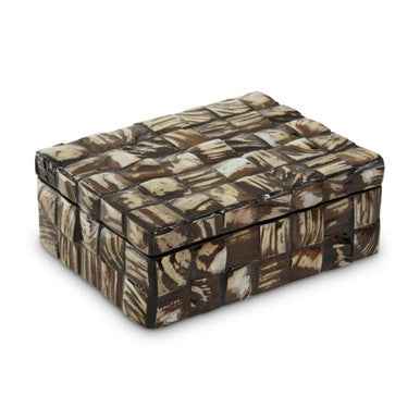 Branna Small Natural Shell Detail Box