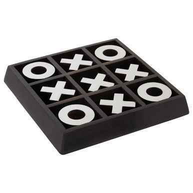 Churchill Games Black Wood Noughts And Crosses