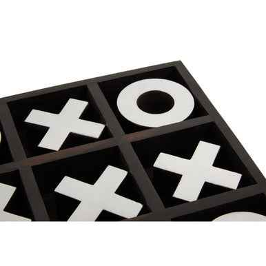 Churchill Games Black Wood Noughts And Crosses