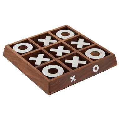 Churchill Games Brown Wood Noughts And Crosses