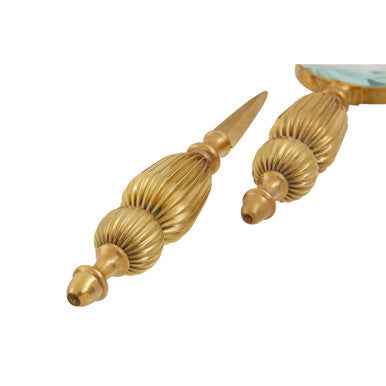 Churchill Gold Finish Magnifying Glass And Letter Opener