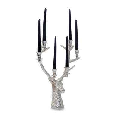 Stag Candelabra 6 Candles