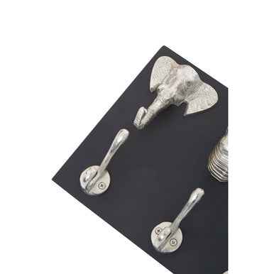 Safari Animal 5 Hook Wall Hanger