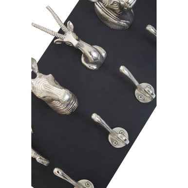 Safari Animal 5 Hook Wall Hanger