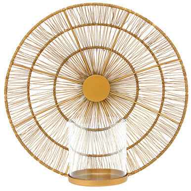 Enzo Gold Wire Wall Sconce