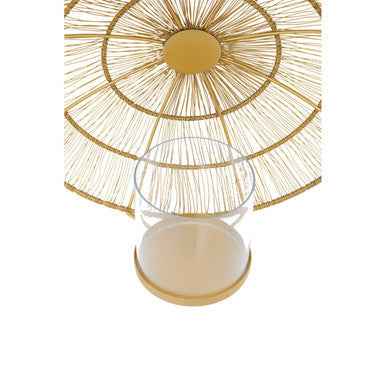 Enzo Gold Wire Wall Sconce